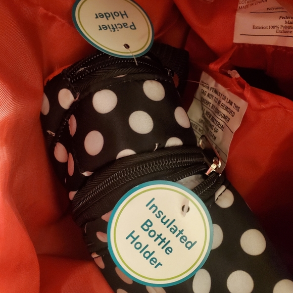 NWT disney multi piece diaper bag minnie mouse - Picture 2 of 11